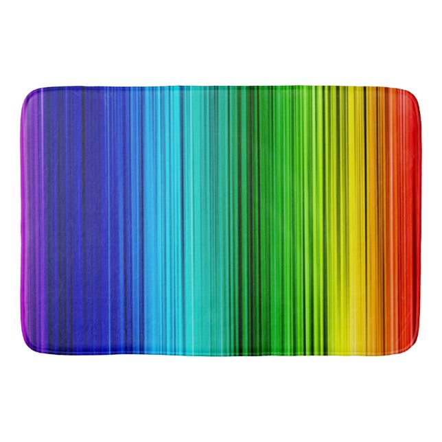 Bath Mat/Rainbow Bathroom Mat (Front)
