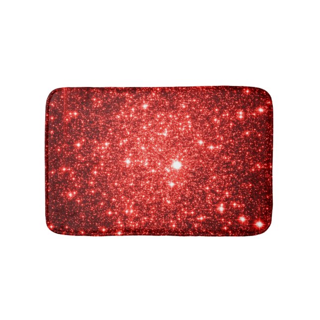 Bath Mat : Red Stars (Front)