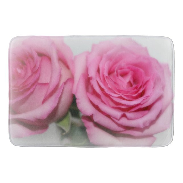 Bath Mat/Rose Bathroom Mat (Front)