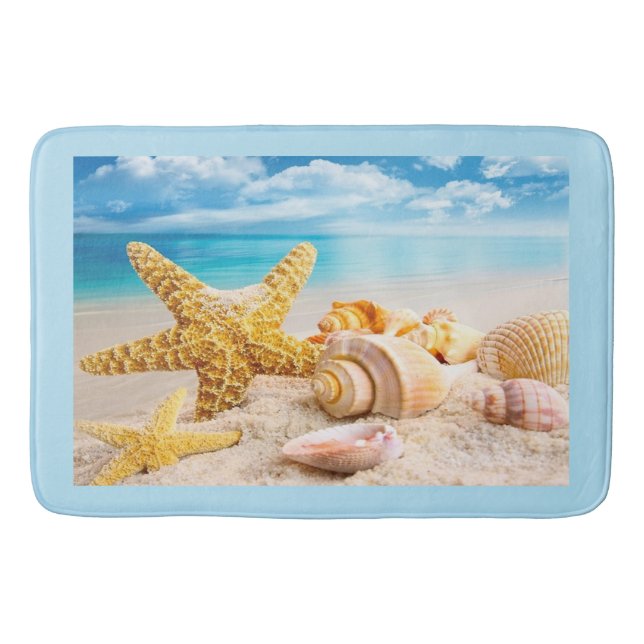 Bath Mat/Sea Shells Mat (Front)