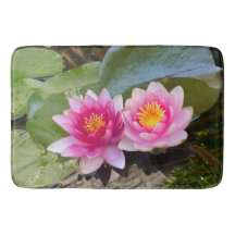 Bath Mat Water Lily
