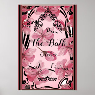 Bath Rules Poster