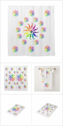 Bath Set - Color Wheel