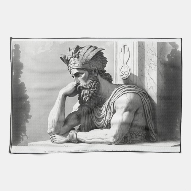 bath sign kitchen towel (Horizontal)