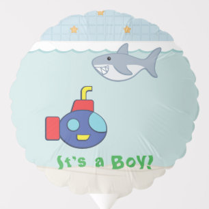 Bath Time Fancies Baby Shower Balloon