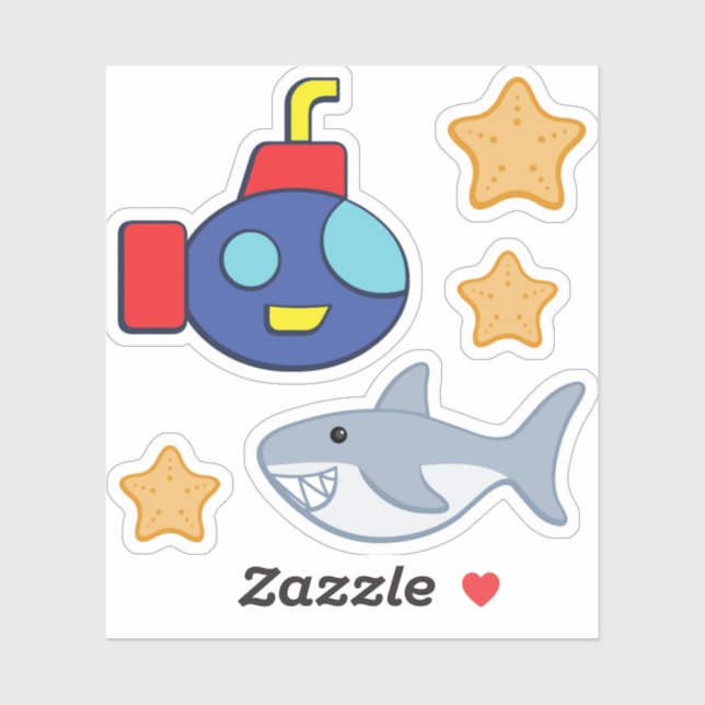 Bath Time Fancies Contour Sticker (Sheet)