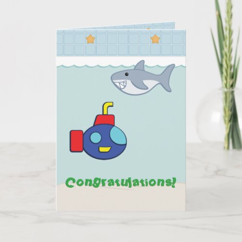 Bath Time Fancies Greeting Card