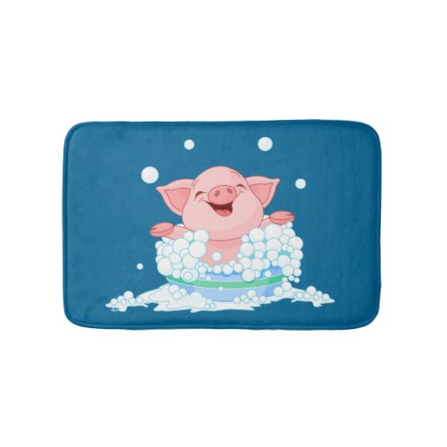 Bath Time Pig Bath Mat