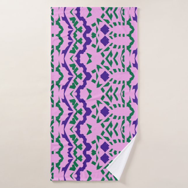 Bath Towel, A multicolor seamless classic design B Towel (Bath Towel)