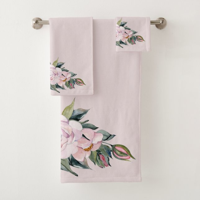 Bath Towel Set Magnolia OPT. 1 (Insitu)