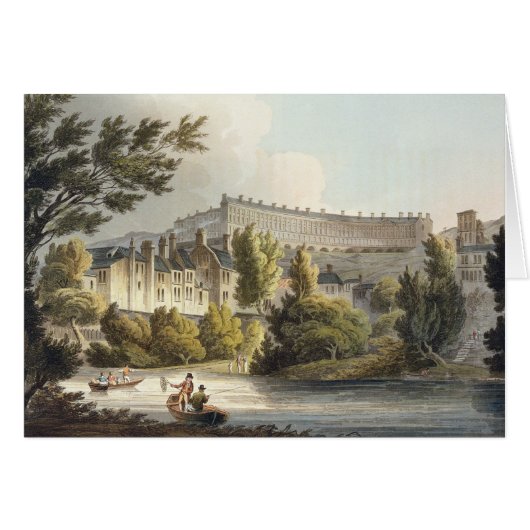 Bath Wick Ferry, from 'Bath Illustrated by a Serie Cards (Front Horizontal)