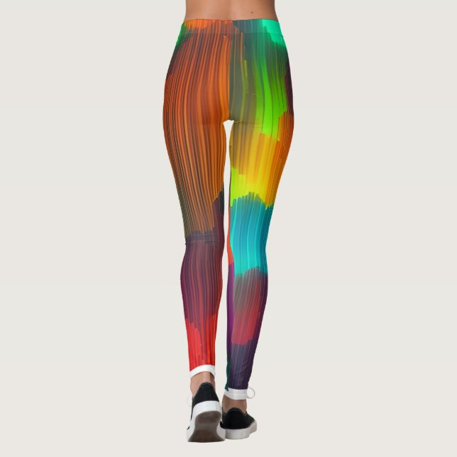 Bathe in color leggings (Back)