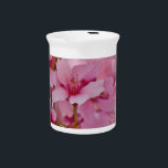 Bathed in Pink Japanese Cherry Blossoms Beverage Pitcher<br><div class="desc">You are viewing The Lee Hiller Designs Collection of Home and Office Decor,  Apparel,  Gifts and Collectibles. The Designs include Lee Hiller Photography and Mixed Media Digital Art Collection. You can view her Nature photography at http://HikeOurPlanet.com/ and follow her hiking blog within Hot Springs National Park.</div>