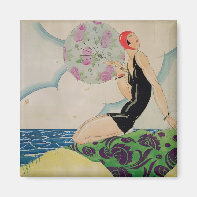 Bather, c.1925 magnet (Front)