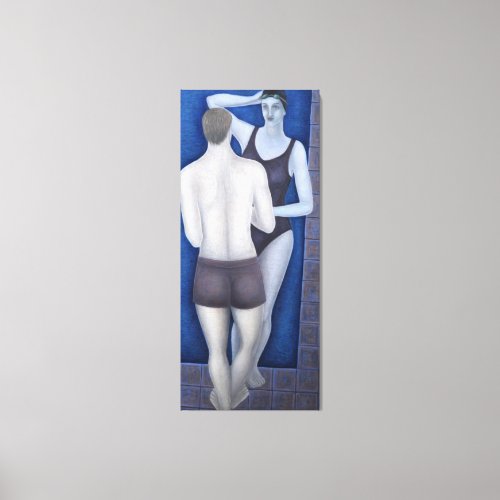 Bathers 2003 canvas print