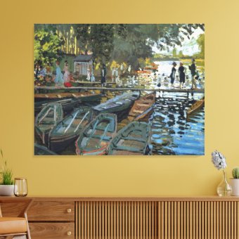 Claude Monet La Grenouillère Art Print,metropolitan Museum,claude Monet