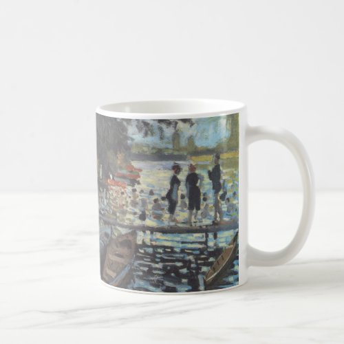 Bathers at La Grenouillre by Claude Monet Coffee Mug
