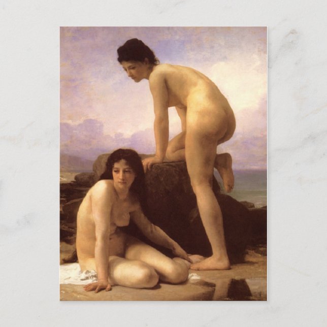 Bathers - Bouguereau Postcard (Front)