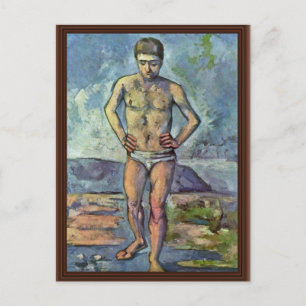 Bathers By Paul Cézanne (Best Quality) Postcard