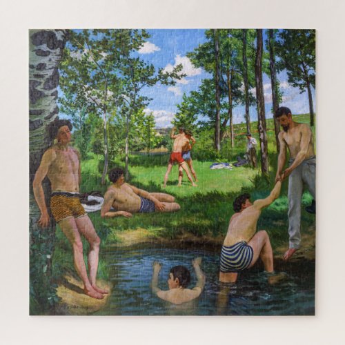 Bathers  Frdric Bazille  Jigsaw Puzzle