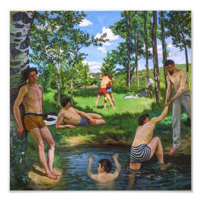 Bathers | Frédéric Bazille | Photo Print (Front)