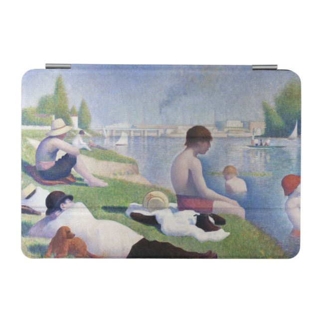 Bathers in Asnieres, Seurat iPad Mini Cover (Horizontal)