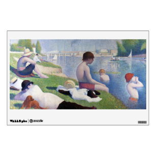 Bathers in Asnieres, Seurat Wall Decal