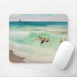 Bathers in the Wave Henri Lebasque Mouse Pad