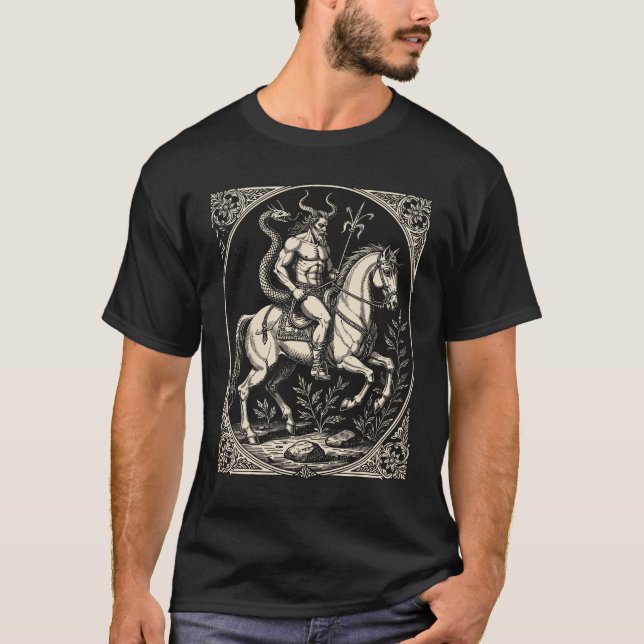 Bathin Demon Warrior Majesty T-Shirt (Front)