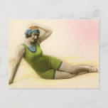 Bathing Beauties of the Past Postcard