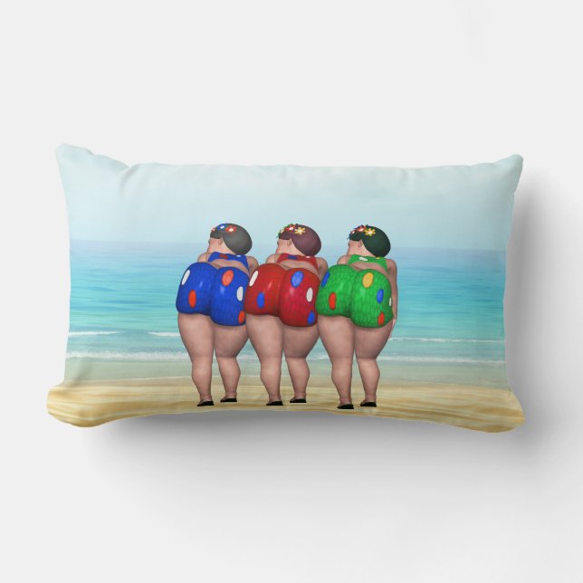 Bathing Beauties Pillows (Front)