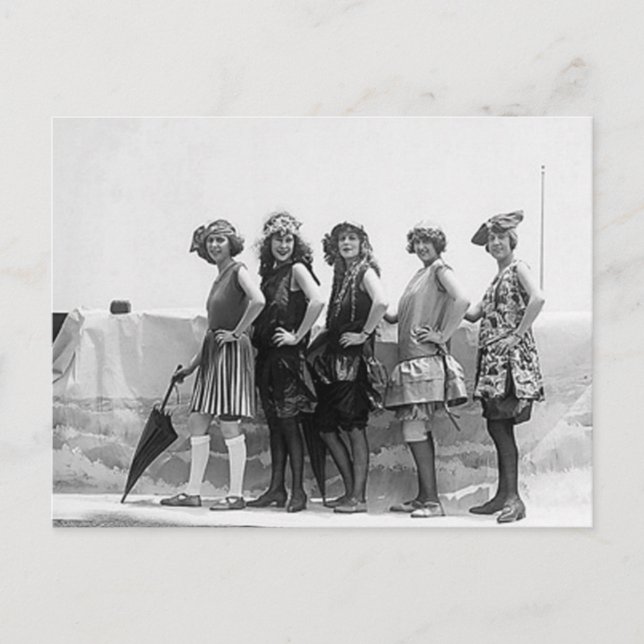 Bathing Beauties Postcard (Front)