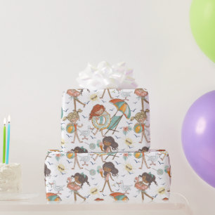 Bathing Beauties Wrapping Paper