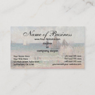 Bathing Dieppe by Paul Gauguin Business Card