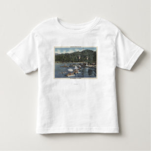 Bathing Floats, Swimmers in Cove Toddler T-shirt