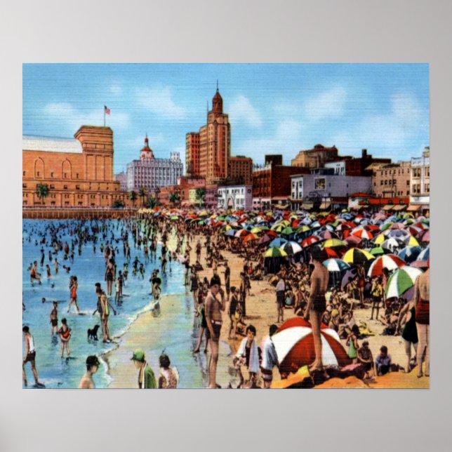 Bathing In The Lagoon Poster (Front)