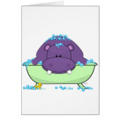 Bathing Purple Hippo (Front)