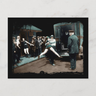 Bathing Suit Arrests USA Postcard