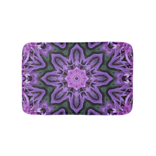 Bathmat Abstract Kaleidoscope Image Bathroom Mat