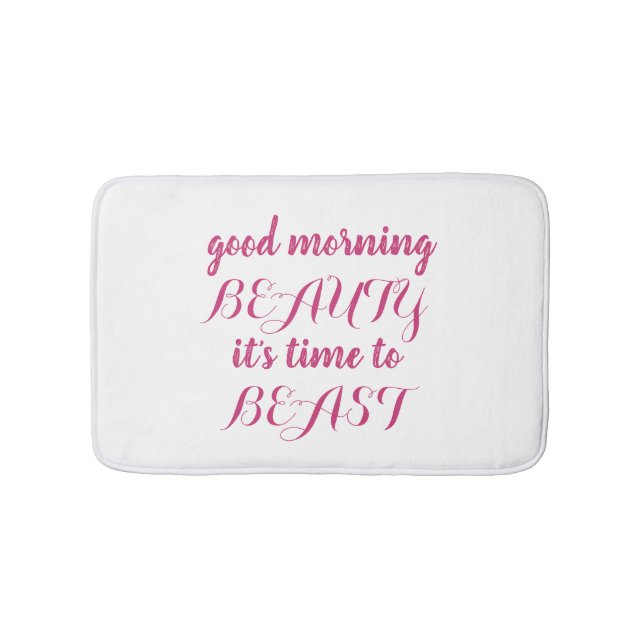 Bathmat - Beauty Beast (Front)