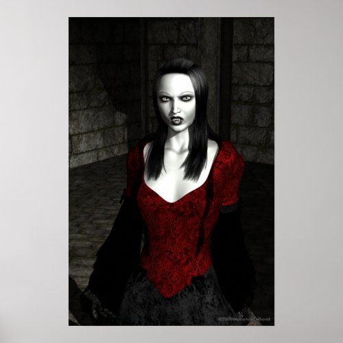 Bathory Gothic Artwork Poster