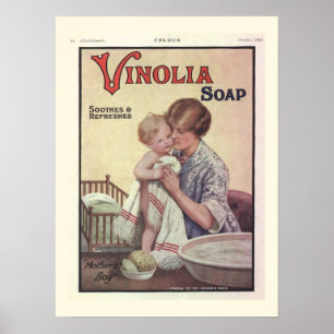 Bathroom and Nursery Poster