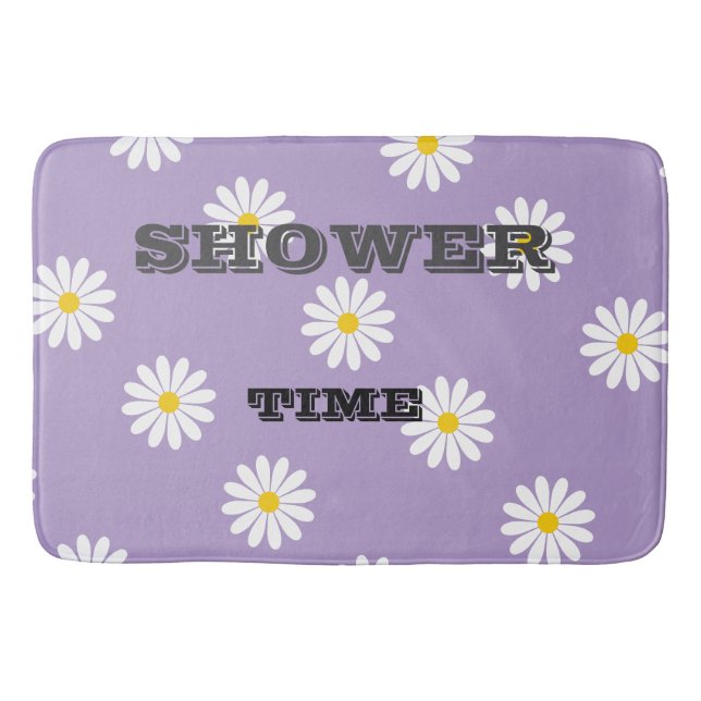 Bathroom beach theme  bath mat (Front)