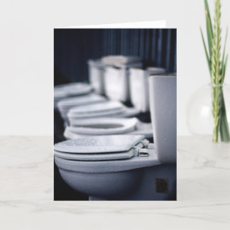 Bathroom Break!! Card