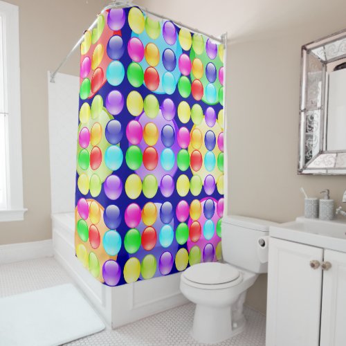 Bathroom Decor Colors _ Shower Curtain