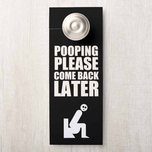 Bathroom Door Hanger (On Knob)