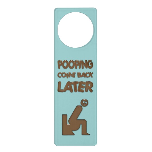 Bathroom Door Hanger Classic (Front)