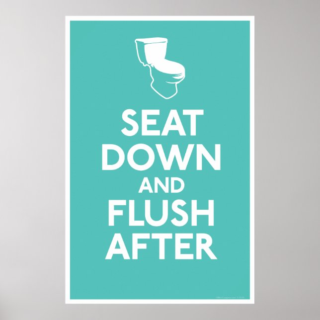 Bathroom Humor Print (Front)