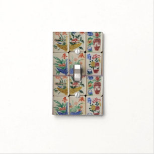 Bathroom Light Switch Cover Mahjong
