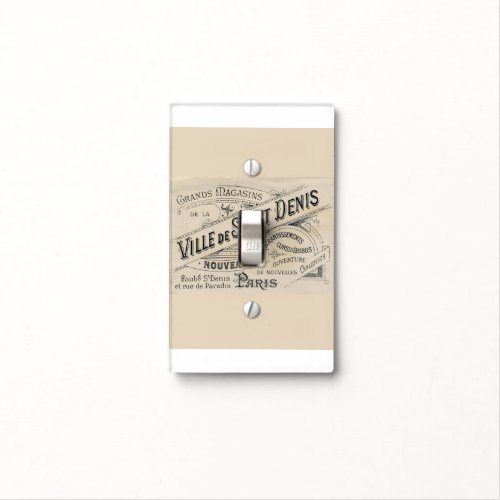 Bathroom Light Switch Cover Paris France